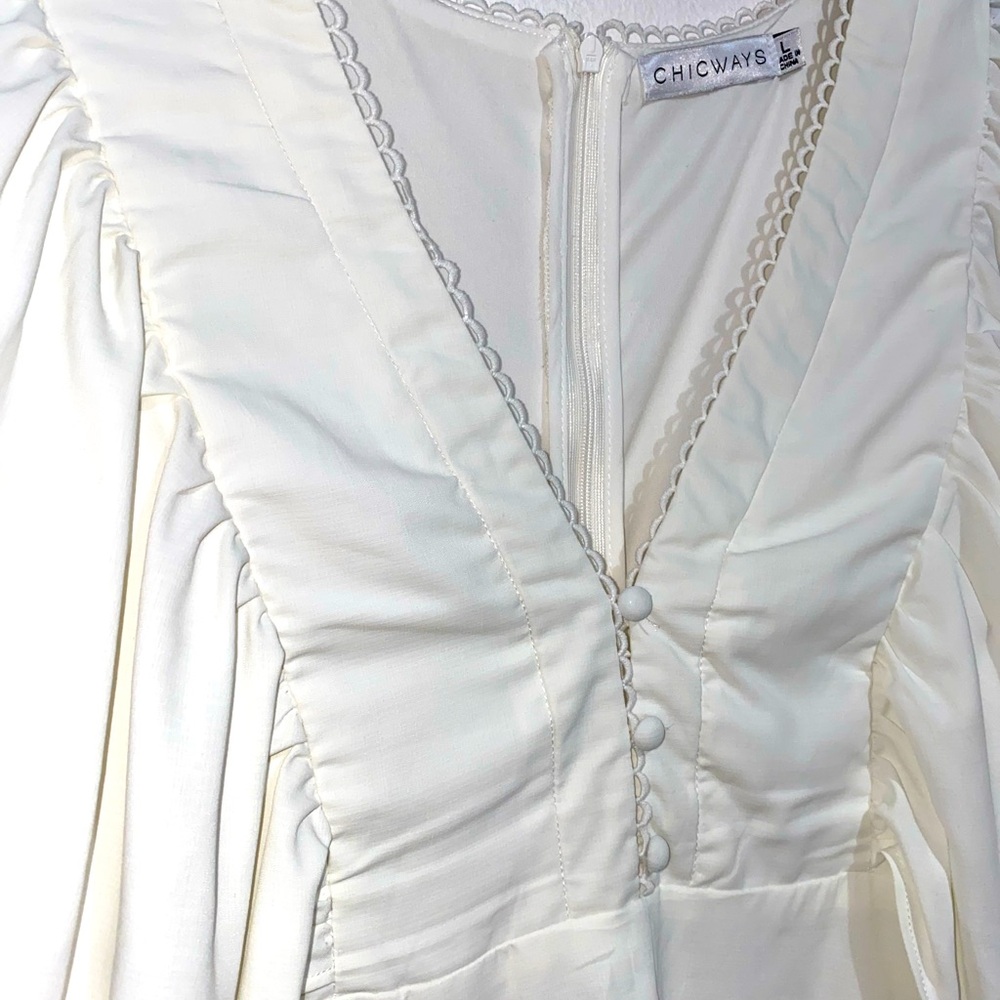 Boutique White ROMPER